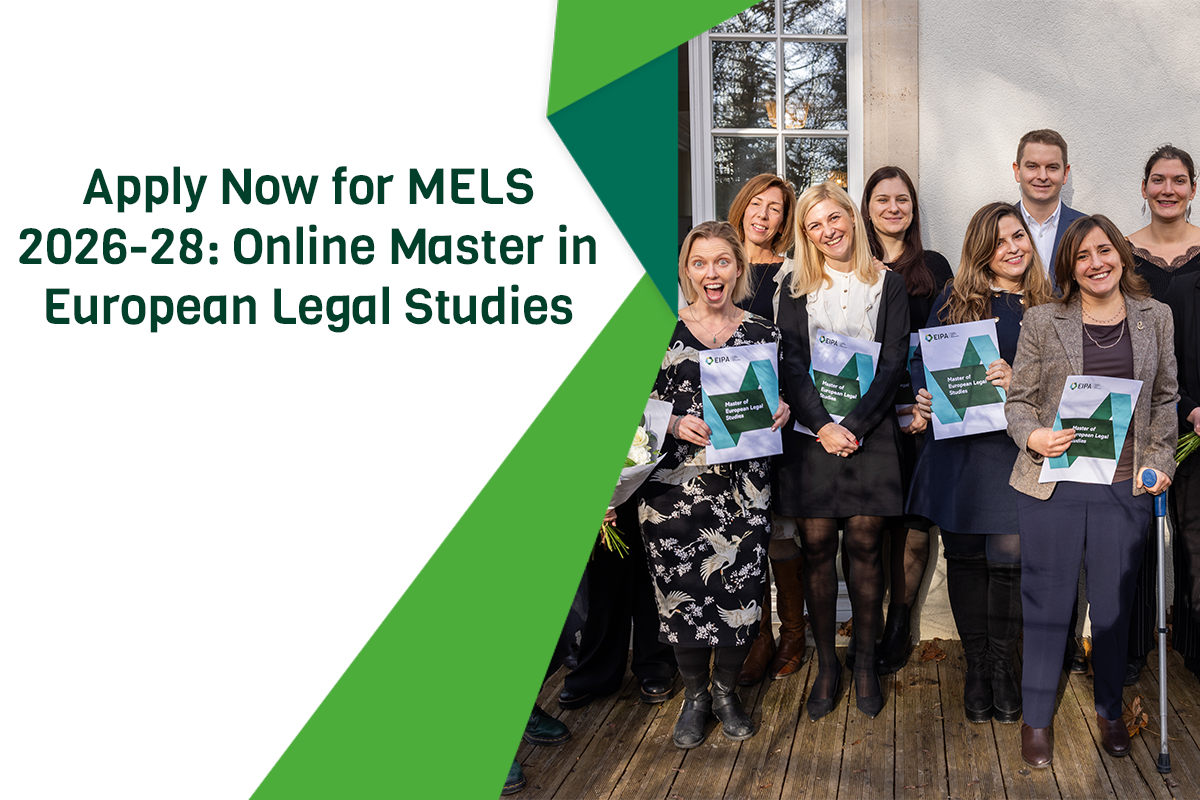 Apply Now for MELS 2026-28: Online Master in European Legal Studies